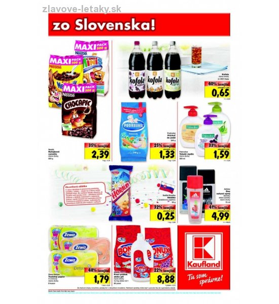 akciov letk Kaufland strana 1